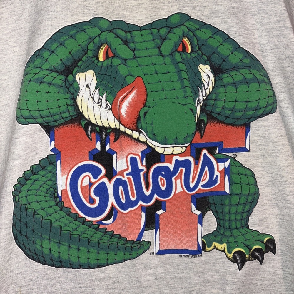 Vintage Florida Gators Bulletin Athletic T-Shirt Large 1994 90s NCAA - Picture 2 of 8